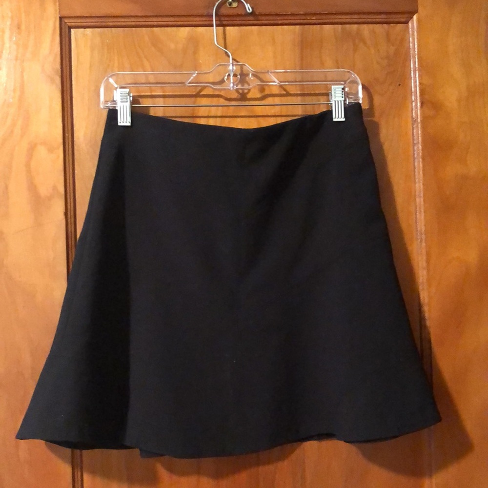 Black Chevron Skirt